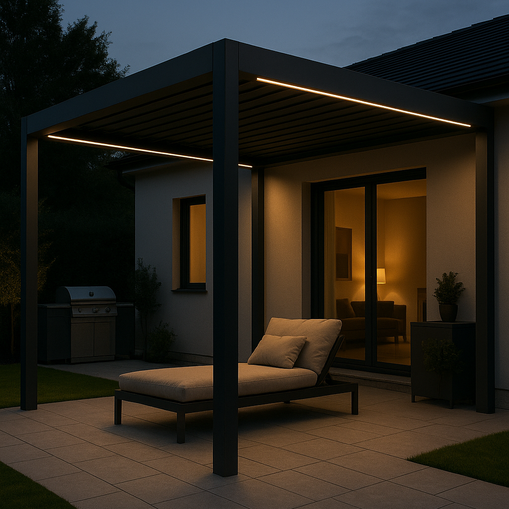 Quote for Custom Louvered Pergola