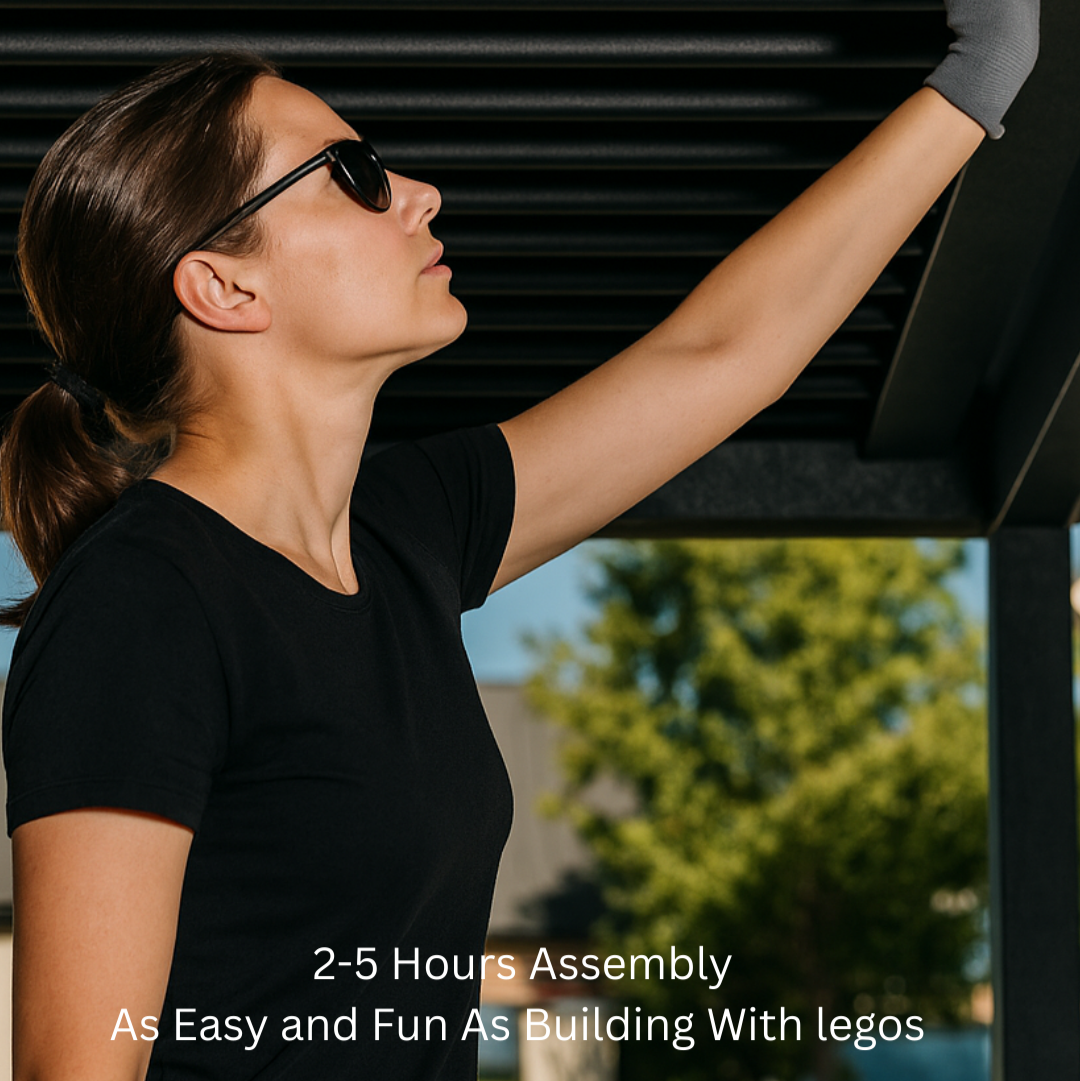 OVIA T6 Aluminum Heavy Duty Pergola Max+™
