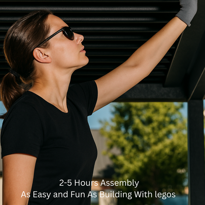 OVIA T6 Aluminum Heavy Duty Pergola Max+™